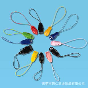 Manufacturers plastic aircraft buckle mobile phone hanging rope buckle double groove double buckle double lantern webbing camera strap turn lightning buckle