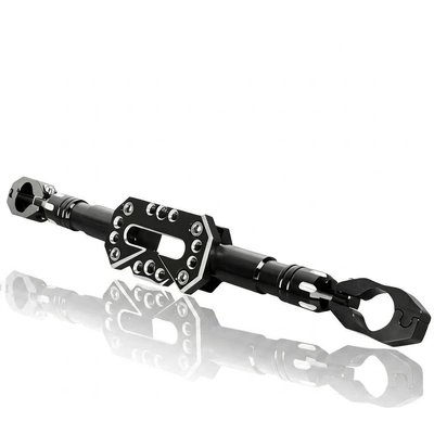 Brake Caliper Modification Mingzhe Electric Vehicle Crossbar Motorcycle Handlebar Balance Rod Pull Rod Reinforcement Accessories (Motosiklet ləvazimatları və aksesuarları) - black