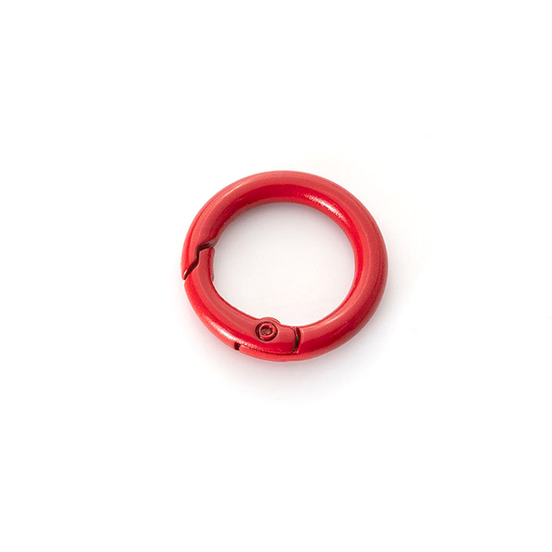 23mm llavero de resorte pintado colorido llavero de perro de montaña hervidor gancho DIY joyería bolso percha percha image 12