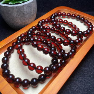 Natural Blood Pepper Bracelet Bracelet Diy Wholesale Men's Bracelet Women's Accessories Necklace Handmade Real Bulk Beads Light Luxury