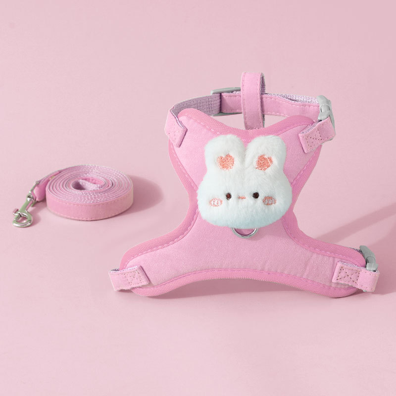 Cuerda de tracción para gatos para evitar que se libere. Correa para el pecho con chaleco para gatos para perros pequeños.