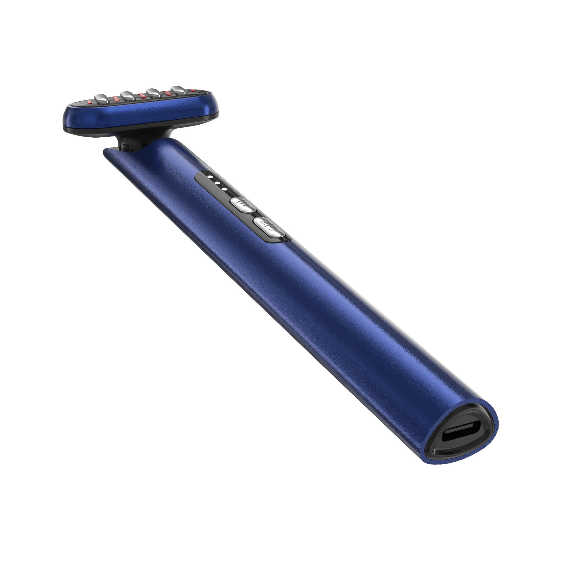 Dispositivo de belleza ocular eléctrico transfronterizo, masajeador ocular con vibración de microcorriente, compresa caliente de temperatura constante con luz de colores, dispositivo de protección ocular de siete colores