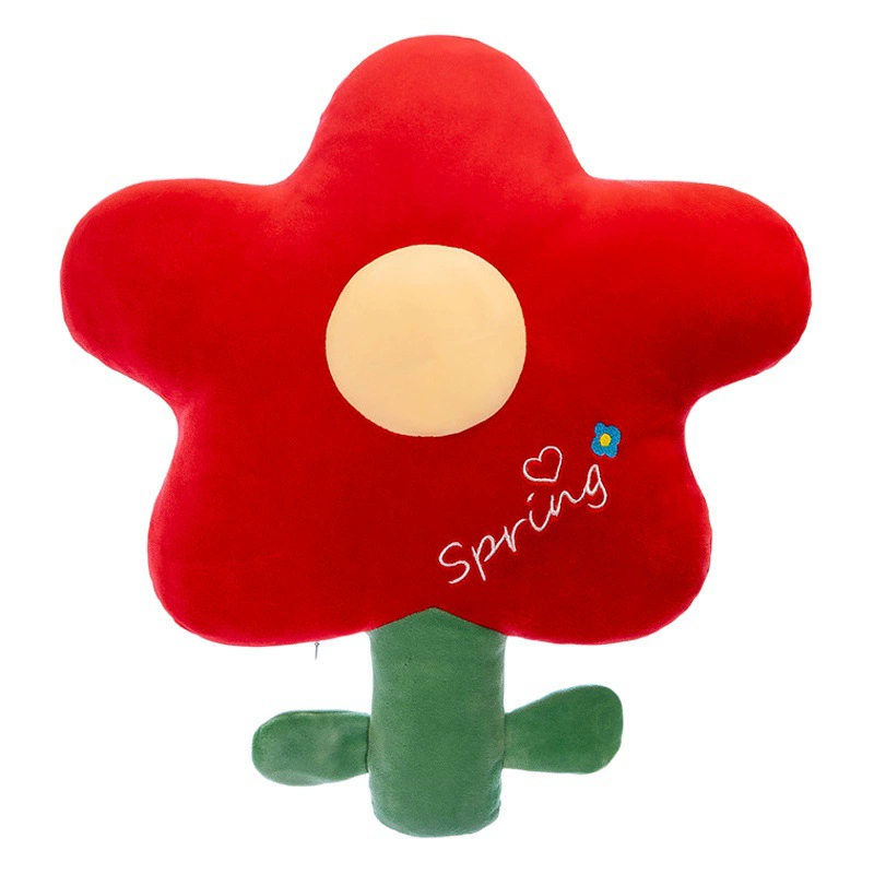 Креативный маленький красный цветок Подушка Сердце Девушки тюльпан Подушка Кровать Плюшевая Игрушка диван подушка кукла Подарочная партия