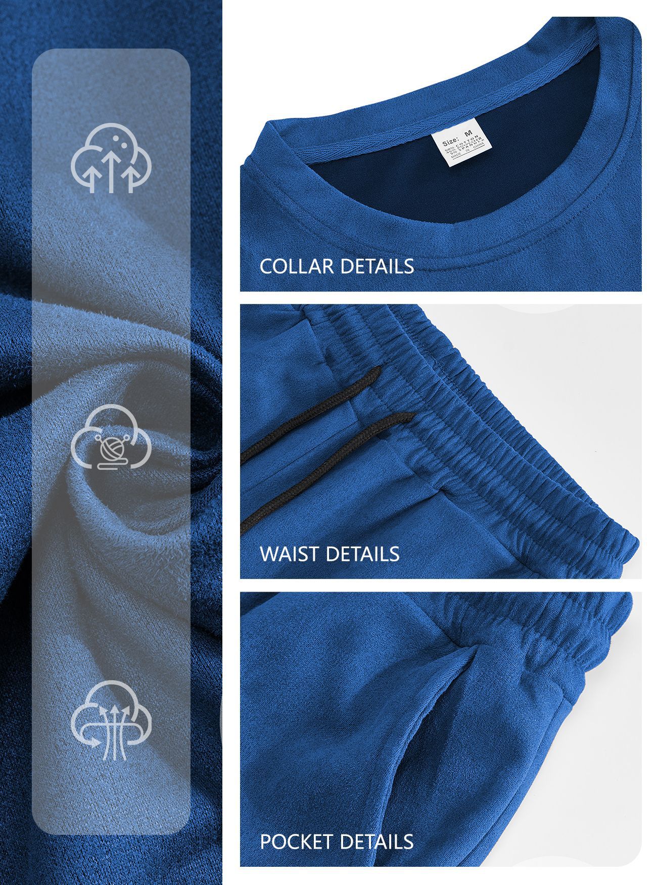 Herren Sport Set T-shirt Und Shorts In Einfarbigem Design_voghion.com