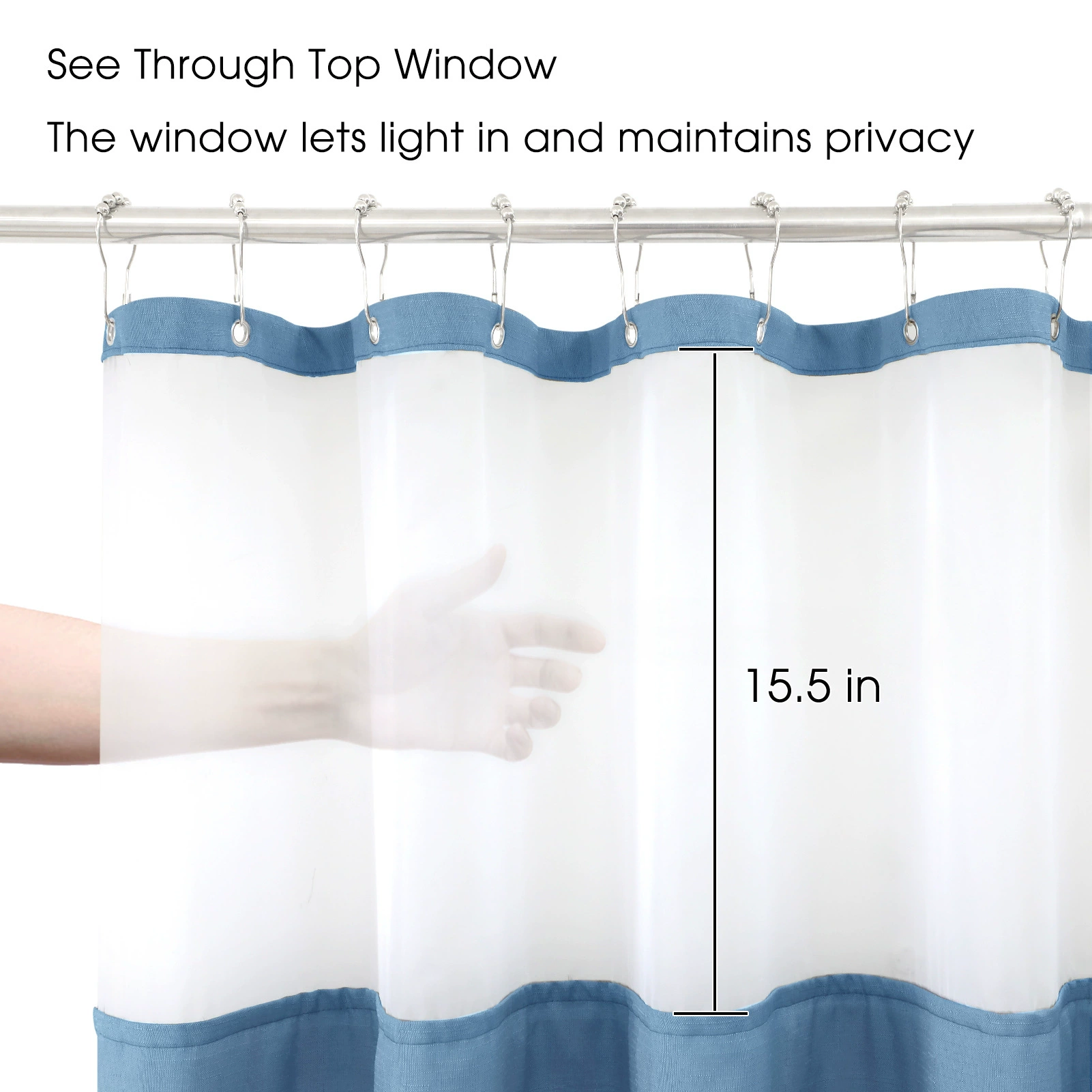 Bamboo waterproof curtain, Amazon, (Cross-border trading)