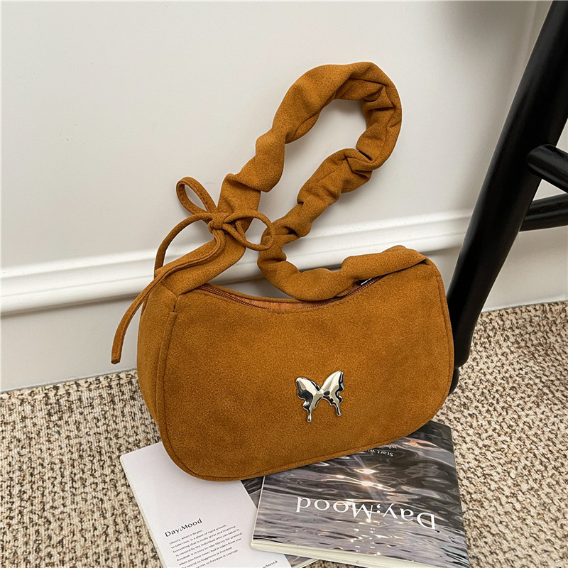 腋下包女小众2025新款高级质感洋气单肩爆款时尚蝴蝶结轻便手提包