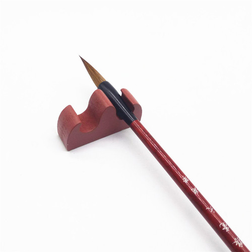 10-piece pen mountain pen holder pen holder Bamboo pen holder for writing brushes stationery pen holder