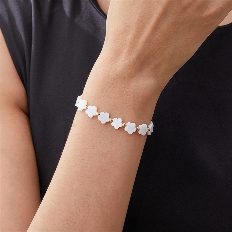 Elegant Sweet Heart Shape Natural Stone Beaded Unisex Bracelets display picture 5