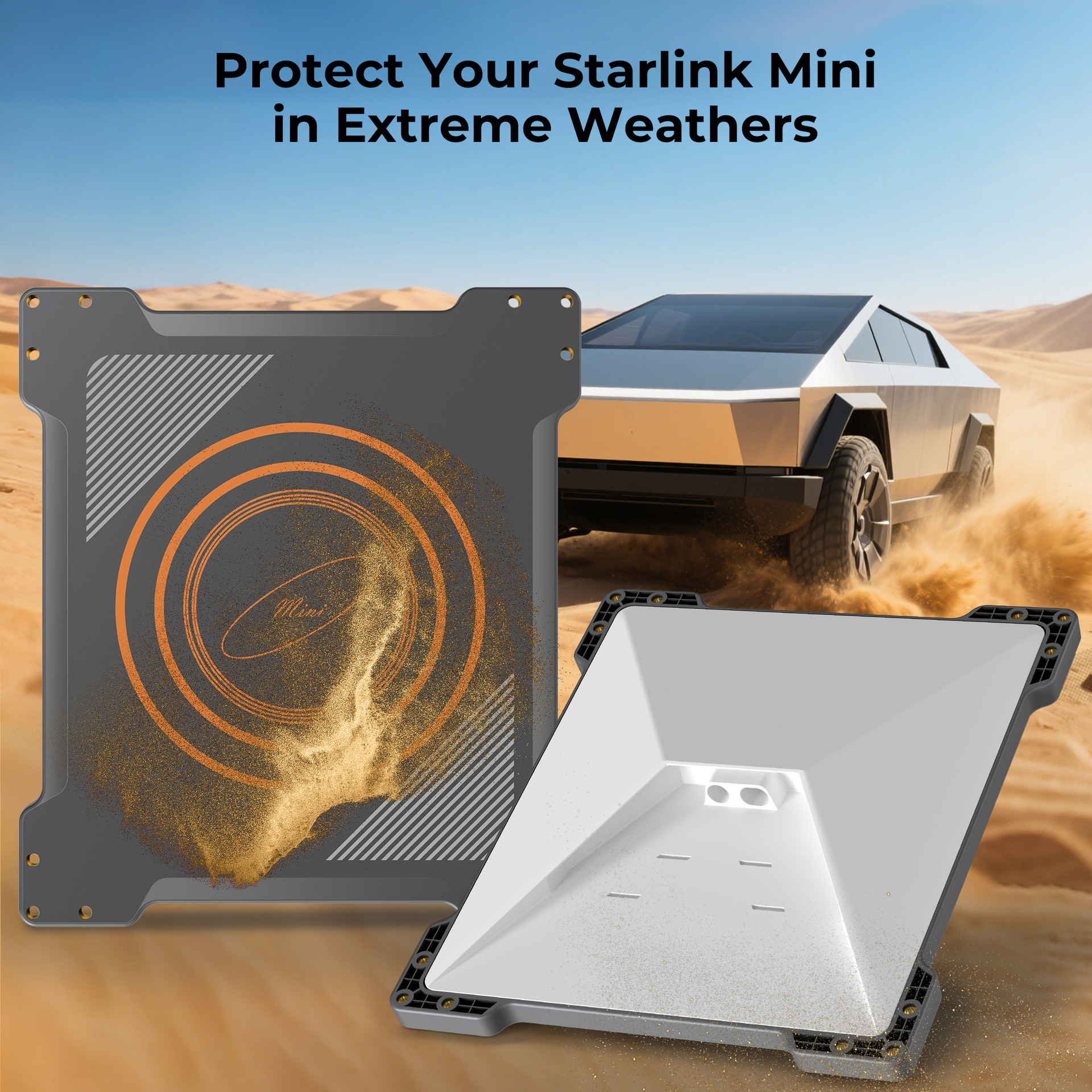 Cross-Border New Model Spx Mini Suction Cup Protective Case, Stainless Steel for Securing Luggage Racks on Rvs and Off-Road Vehicles