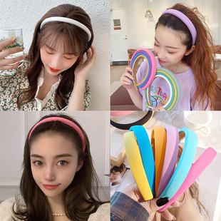 Поролоновый летний тонкий ободок, модные шпильки для волос, аксессуар для волос для умывания, в корейском стиле, новая коллекция