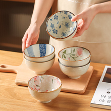 NU08日式陶瓷碗家用新款2023特别好看的米饭吃饭碗小碗餐具