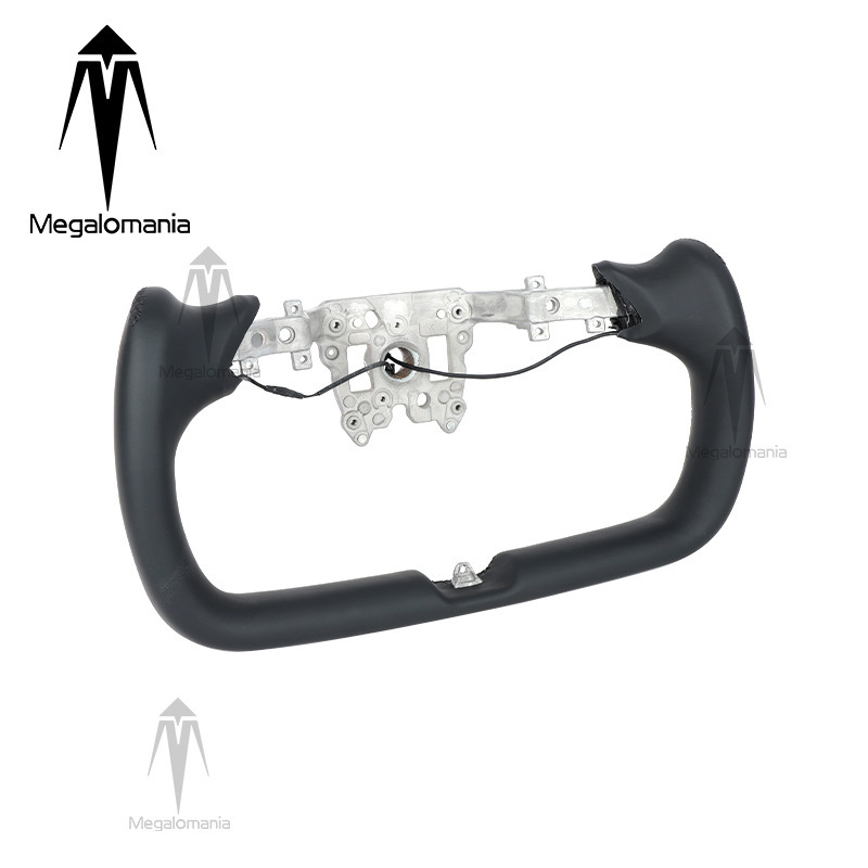 Suitable for Tesla's New Version of Model 3, Modified and Upgraded Heated Full-Leather Yoke Racing Steering Wheel