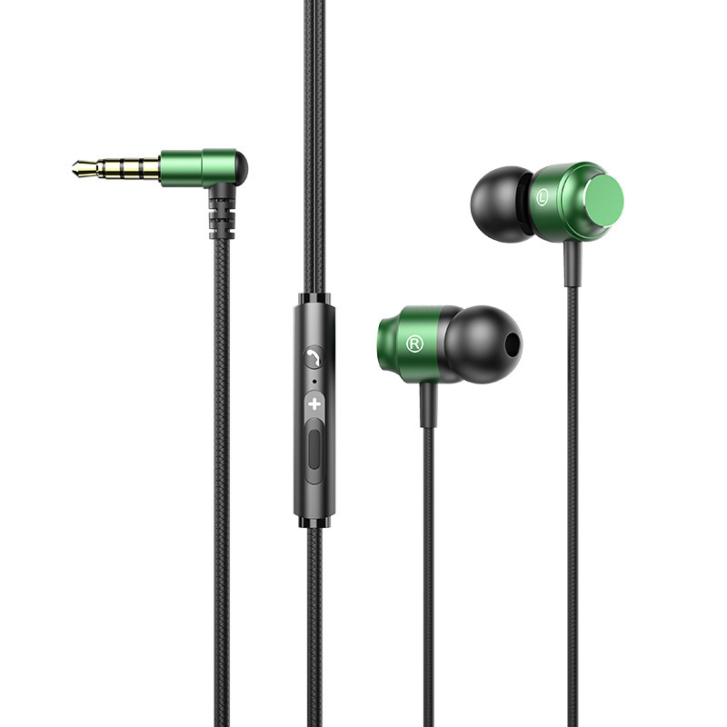 Special offer wired in-ear headphones subwoofer running mobile phone wire-controlled ear hanging other/other headphones
