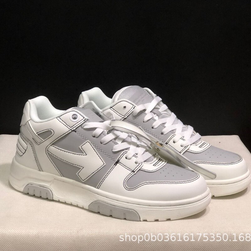 New Cross-Border Foreign Trade Off Panda White Ow Arrow Fashion Casual Sports Shoes for Men and Women, Thick-Soled Height-Increasing Shoes New Cross-Border Foreign Trade Off Panda White Ow Arrow Fashion Casual Sports Shoes for Men and Women, Thick-Soled Height-Increasing Shoes