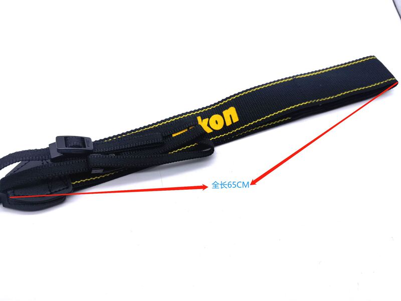 Suitable for Nikon D7100 D7200 D7700 D5200 D3200 D5100 flocking camera shoulder strap back