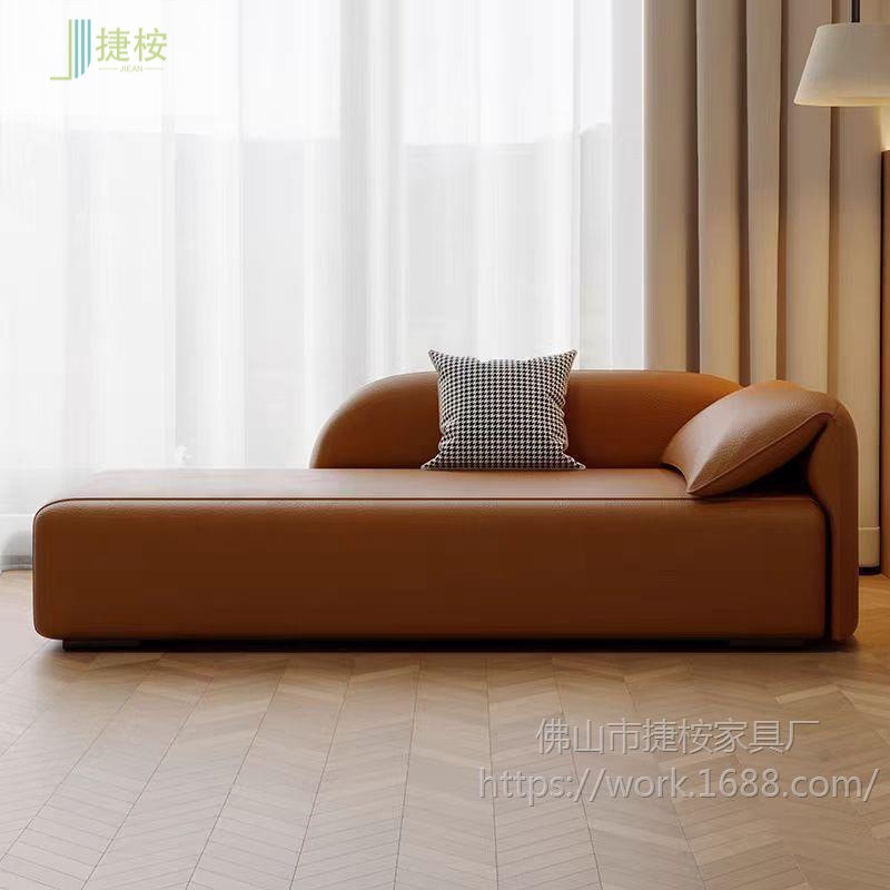 Italian Minimalist Internet-Famous Elephant Ear Chaise Lounge Lazy Sofa for Living Room, Bedroom, Hotel, Couple, and Guesthouse