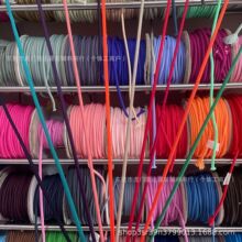 5mm加密涤纶纯色现货涤纶圆绳抽绳鞋带卫衣帽沙滩裤腰绳300色