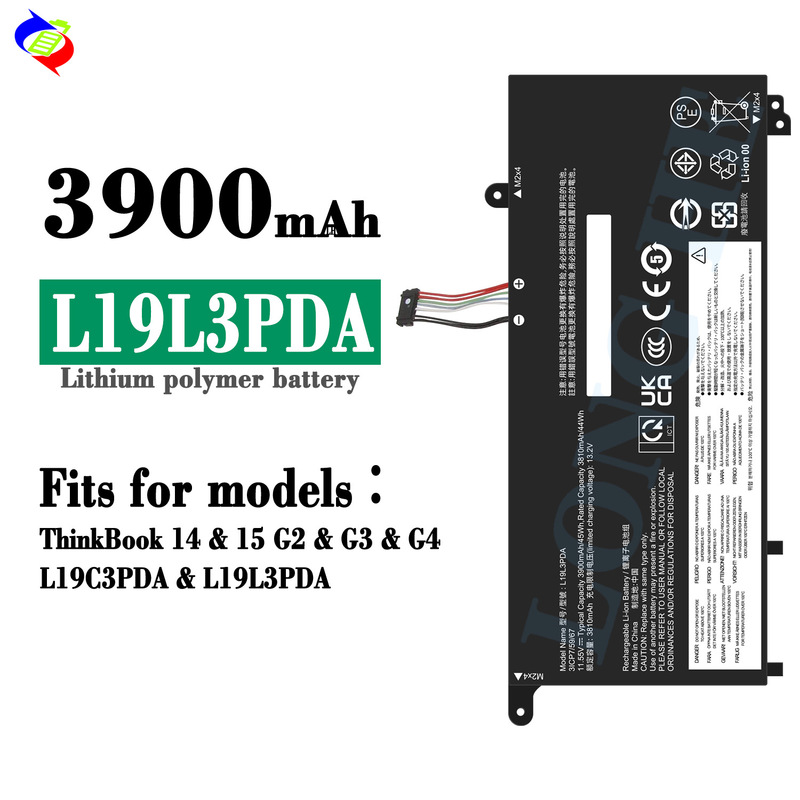 Suitable for Lenovo L19L3Pda Notebook Battery Thinkbook 14 15 G2 G3 G4 L19C3Pda