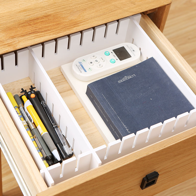Large drawer storage divider panels can be freely combined for home wardrobe partitioning and sock and underwear classification