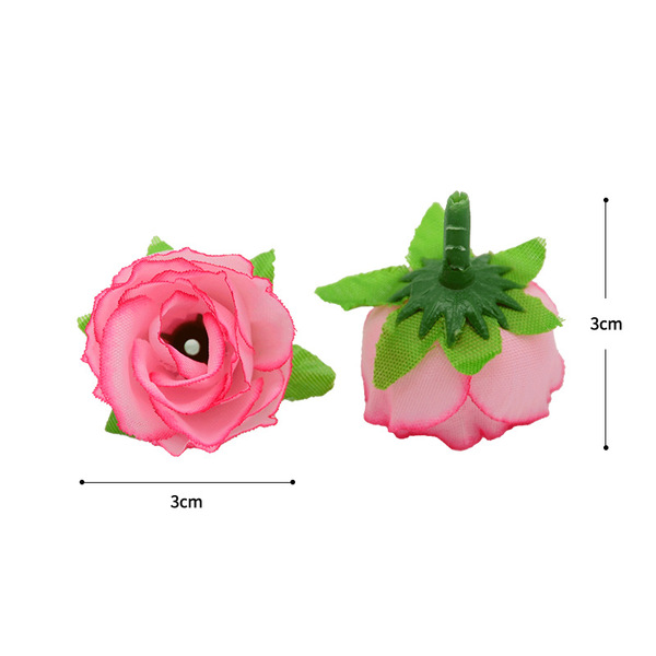 nail decoration contains rose