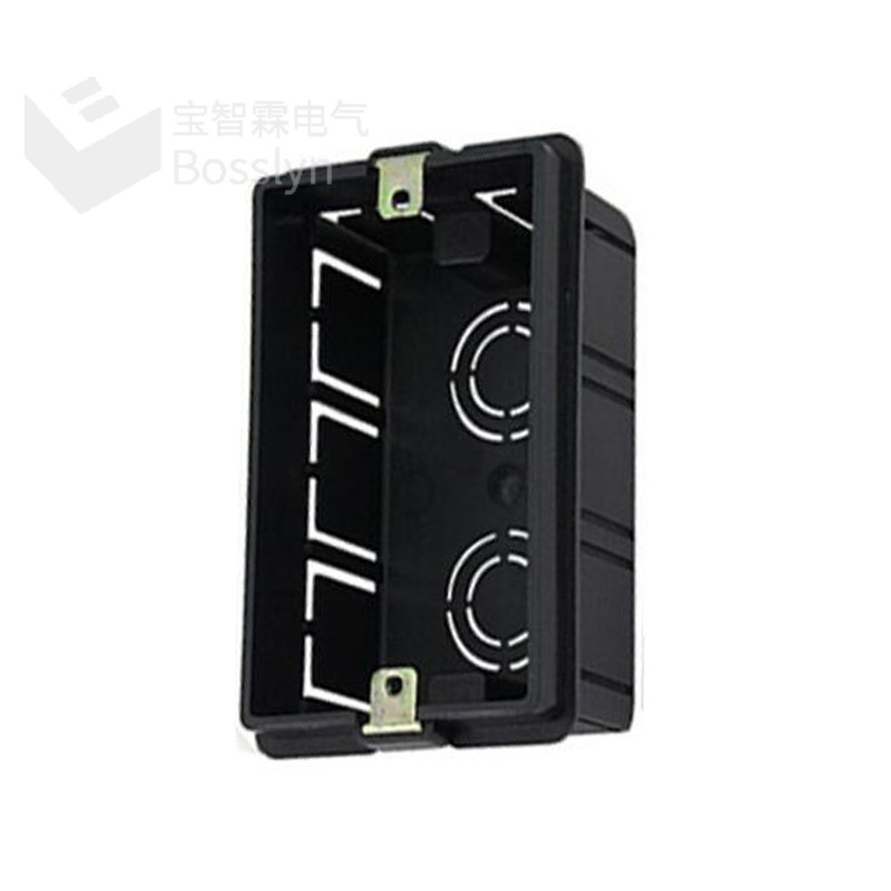 生产美标塑料暗装底盒 118型暗装接线盒工程家装墙壁开关插座底盒