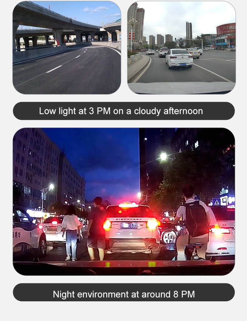 Cross-Border Popular Car Dashcam with Adas, Android Universal Dashcam, Hidden Car Recorder