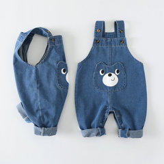 乳幼児の春と秋の背もたれのズボン