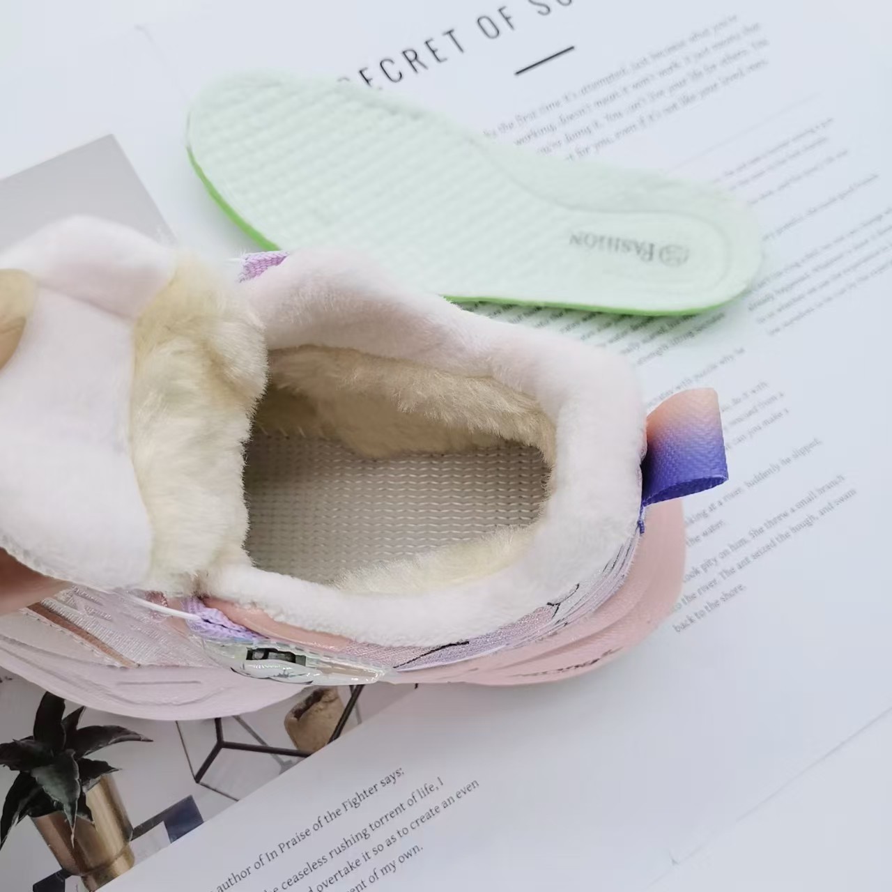 Zapatos de algodón para niños zapatos de invierno para hombres zapatos para niños zapatos de correr para niños pequeños zapatos casuales para niños con lana