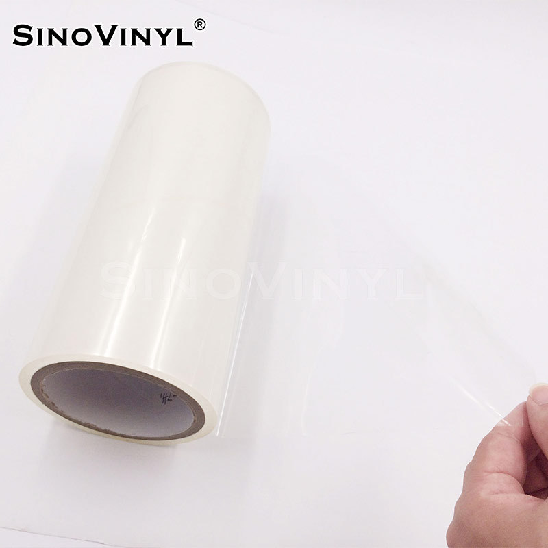 Película de PVC sin papel de soporte, película de transferencia, película de posicionamiento de rejilla PET, adhesivo de transferencia, Xinlang OPP de alta, media y baja transparencia, alta transparencia del material.
