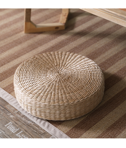 Tatami Japanese Zen circle chair Backrest Chinese meditation chair Legless floor-standing lazy chair Taishi chair Kang chair