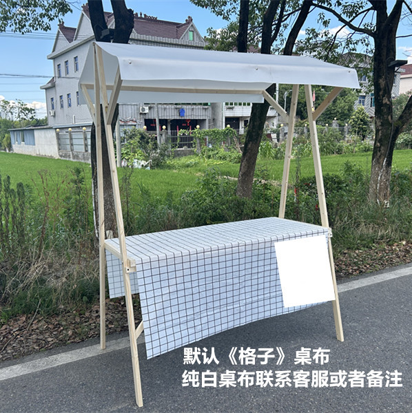 夜市屋台棚 マーケットブース 木製イベントシェルフ 屋外クリエイティブスナックカートディスプレイスタンド|undefined