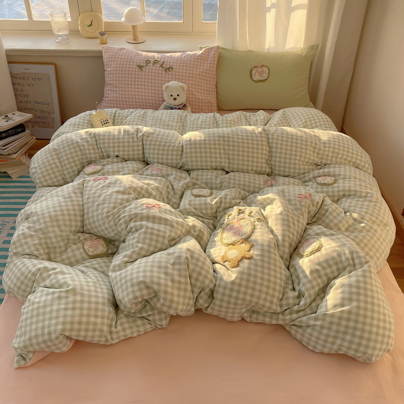 허그후궈-그린그리드 [매우 부드럽고 왁시하며 알몸으로 잘 수 있음]