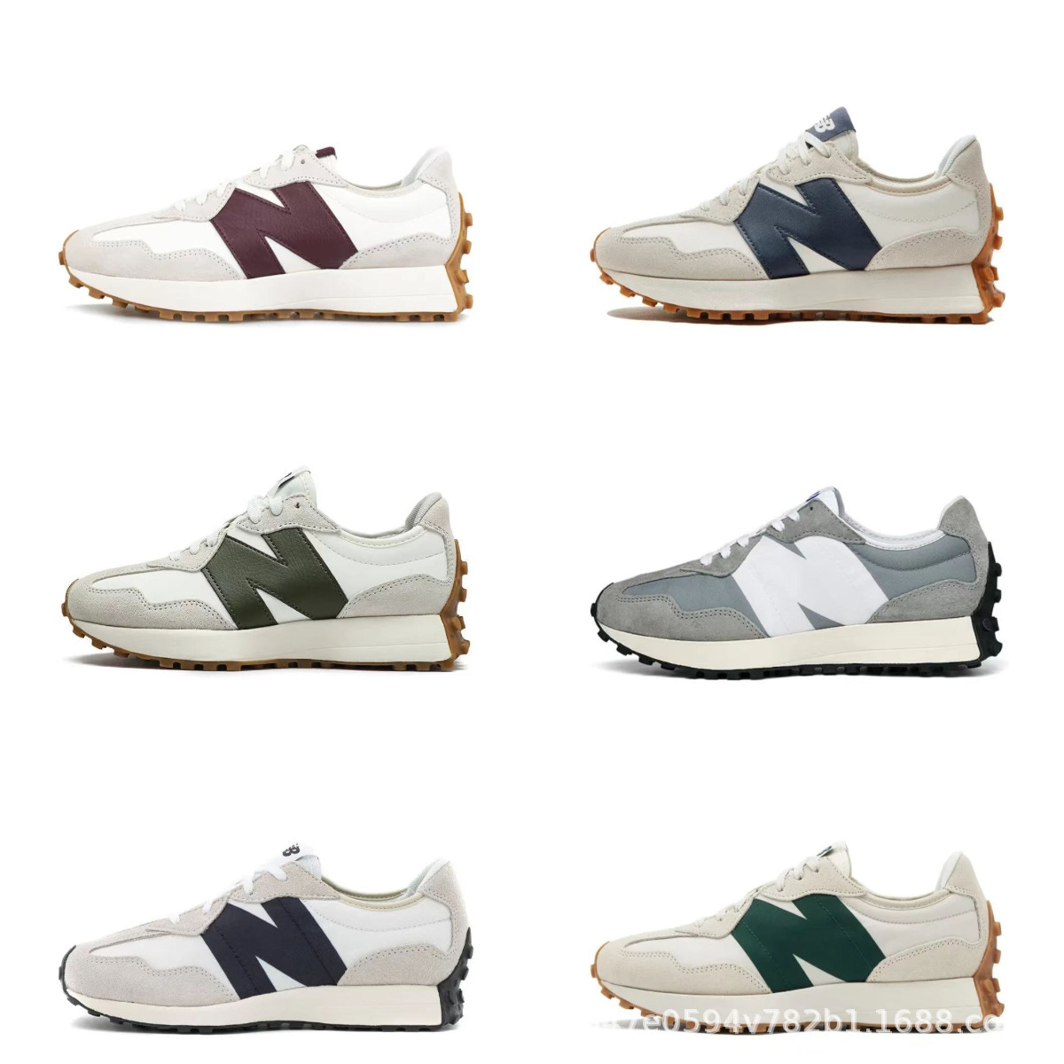 莆田跨境新百伦nb327元祖灰跑步运动鞋复古休闲男女情侣款老爹鞋