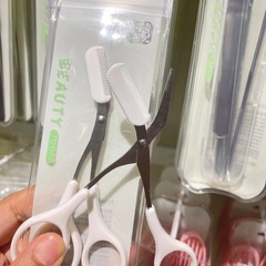 新品 ~ 雪のメアリーの前の刃のダイヤモンドの眉の刀は組み合わせて眉を切って眉を切って丸い頭の鼻を挟んでステンレスを切ります。