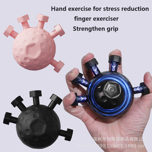 Cross-Border Finger Grip Strengthener Eagle Claw Finger Ball Hand Exercise Decompression Press Exercise Grip Ball Fitness Spring