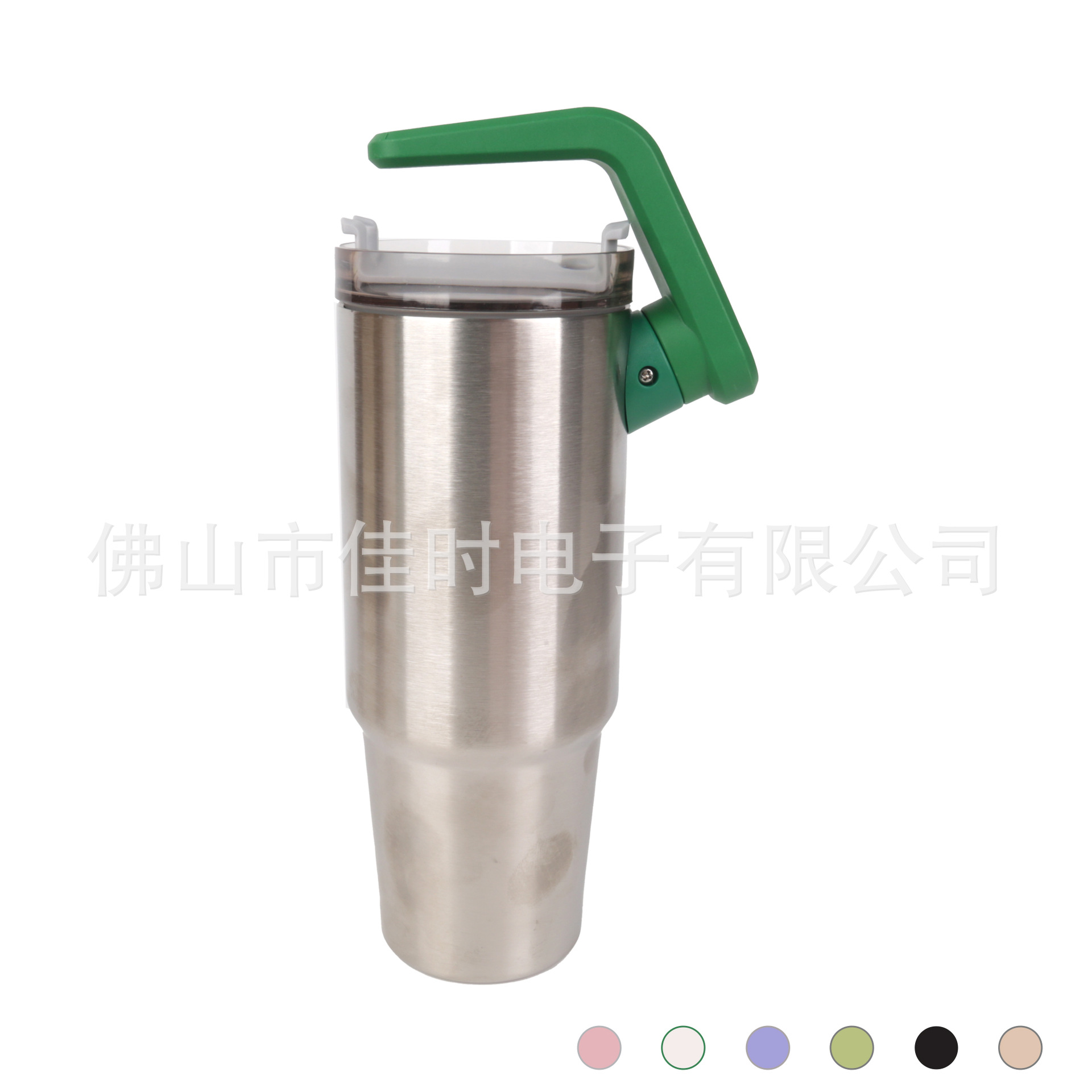 Taza de vacío de acero inoxidable transfronteriza 304 con mango Stanley asa giratoria taza de asa 30oz asa de doble propósito