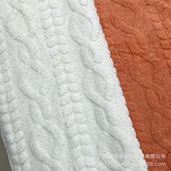 スポット8字花25年新柄両面快適コットンベルベットジャカードぬいぐるみ衣類ジャケットホームテキスタイル
