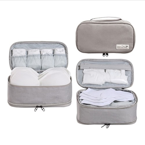 New wabi-sabi style underwear storage bag cross-border travel portable underwear storage bag bra socks storage bag wholesale