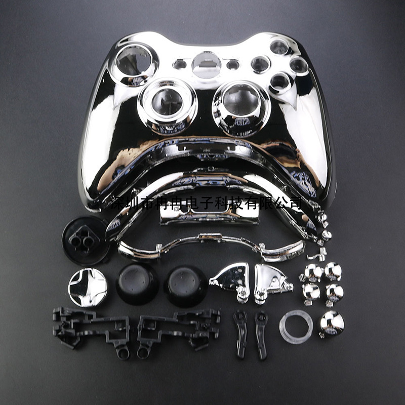 Xbox 360無線外殻ゲームのハンドル外殻のフルセットのシェル材料はすべてのプラスチックの小さいボタンを配合します。|undefined