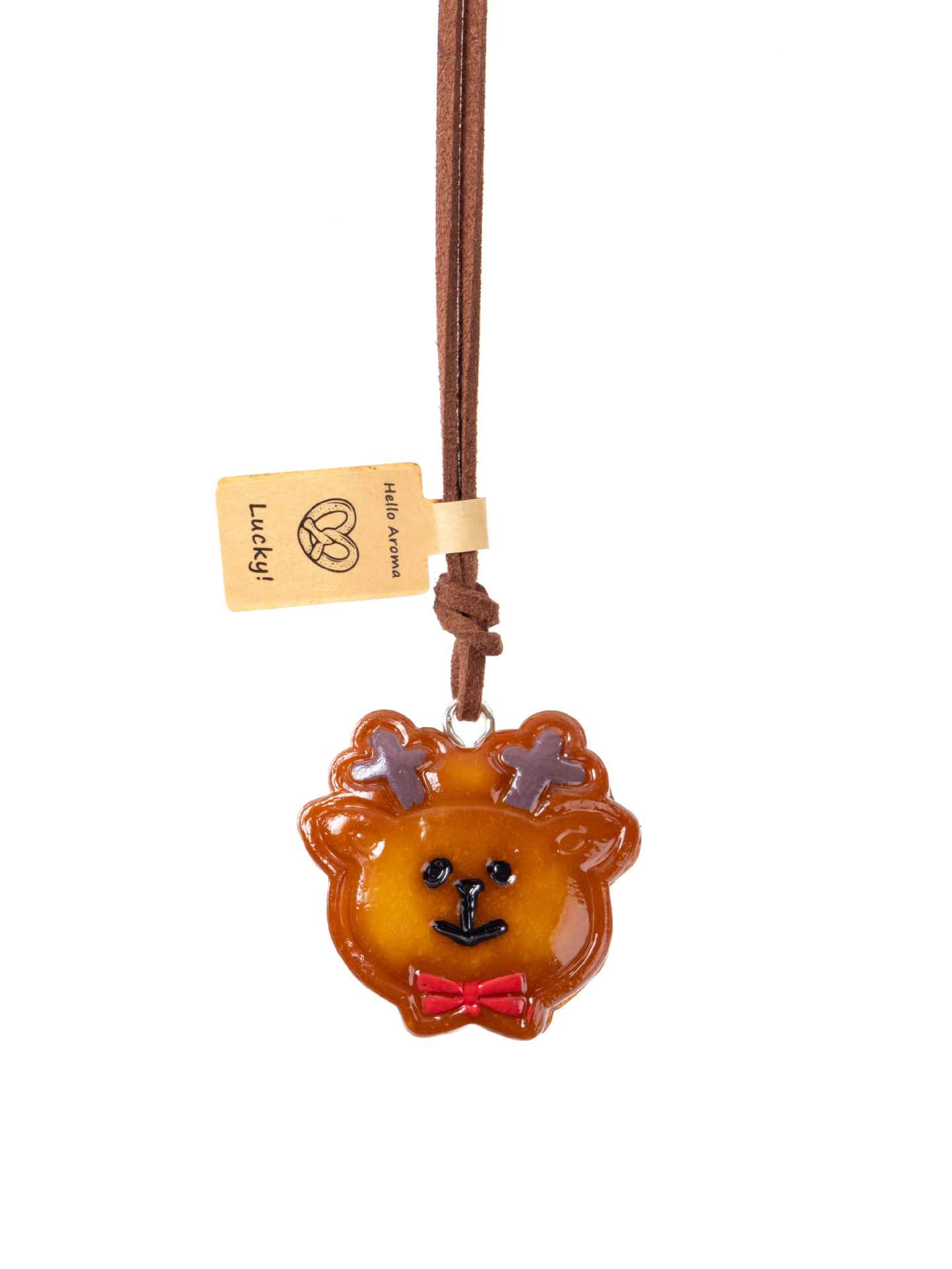 手作りアルカリ水パンストラップかわいい車載バックミラーストラップ貝果かわいいミニアクセサリーdiy装飾