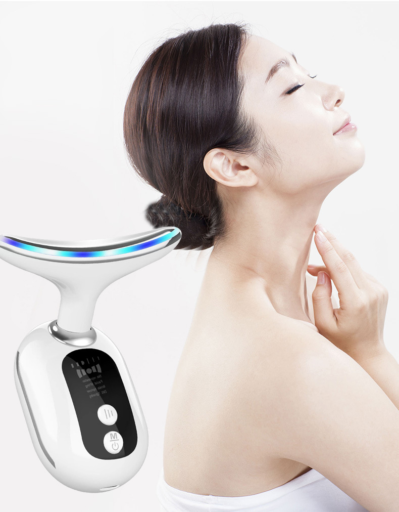 Home Occasion Plastic Material Solid Color Facial Massager Casual Personal Care