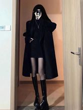 毛呢外套女2025秋冬季新款中长款呢子大衣休闲小个子赫本风韩系潮