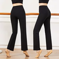 Black modern summer dancing trousers
