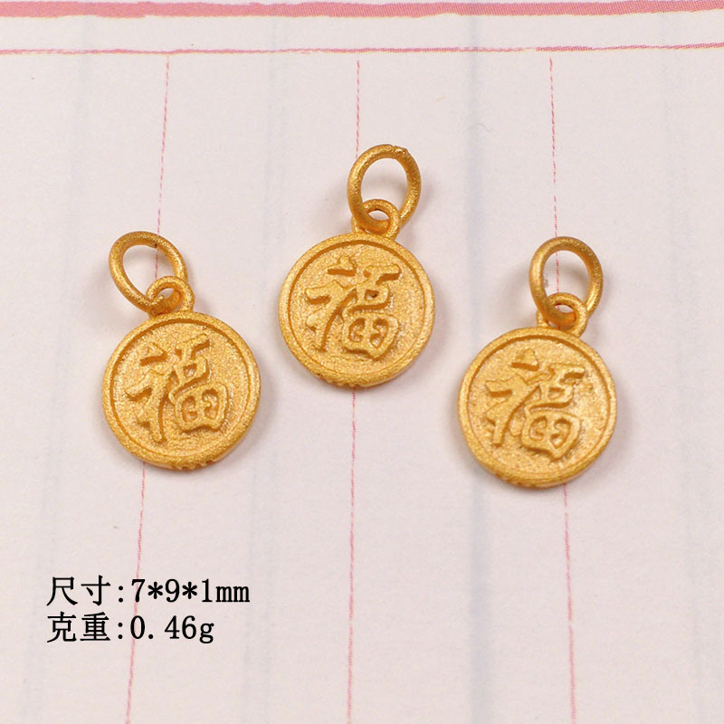 s925 silver gold-plated dragon fish accessories bracelet braided rope necklace string decoration diy handmade beads semi-finished products