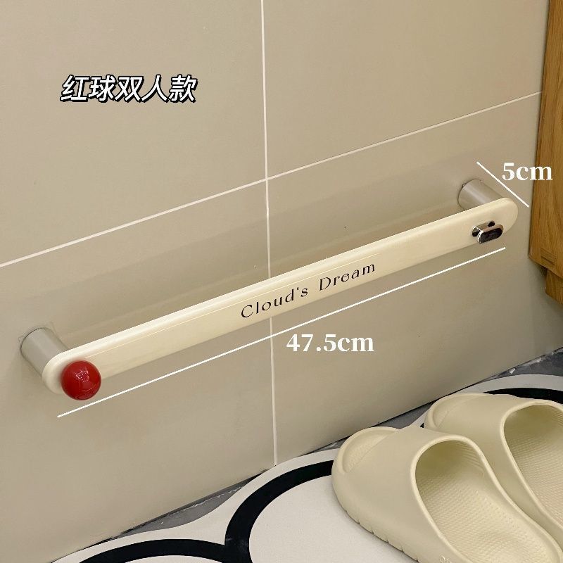 Estantes de zapatillas de baño de choque de colores, baños perforados, baños, zapatos colgantes en la pared doméstica, estantes de drenaje