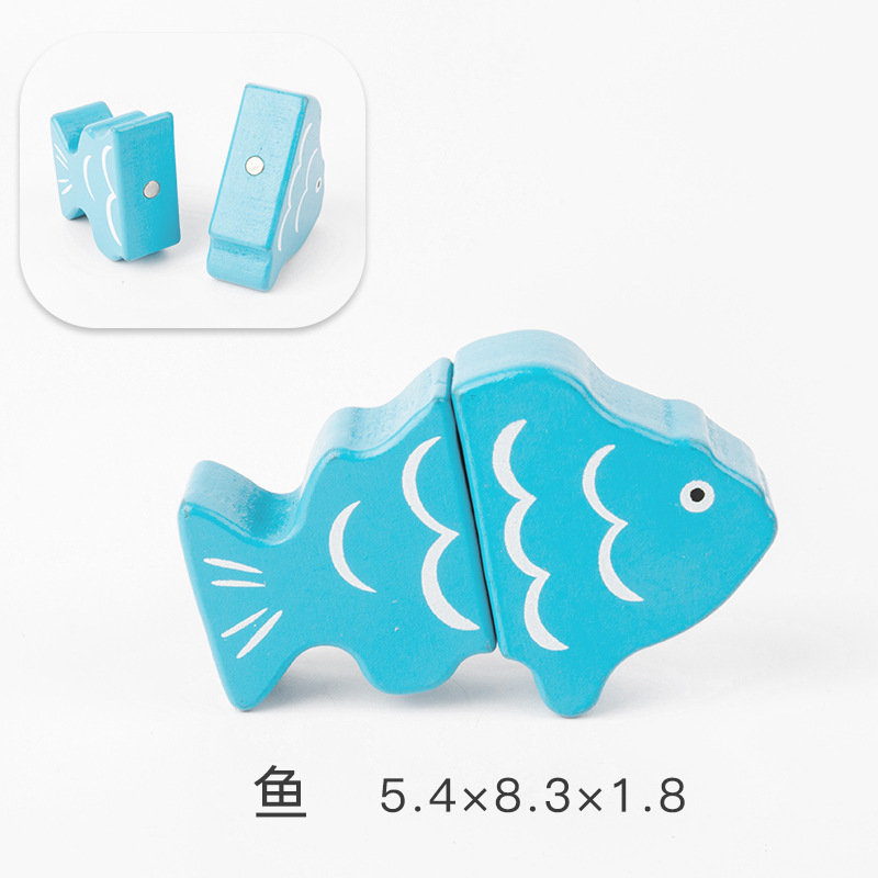 Los niños juegan casa cocina juguetes madera magnética verduras y frutas cortar madera frutas y verduras a granel traje al por mayor