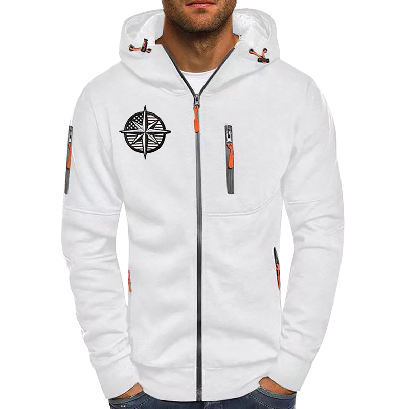 Cross-border Men's Japanese Anime Goku Printed Sports Hoodie