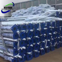 路灯杆5米6米12米户外灯A字臂路灯杆海螺臂新农村小区 路灯杆厂