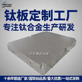 厂家供应 ta1 ta2锻造纯钛板 tc4钛板 钛合金板零切加工定钛厚板