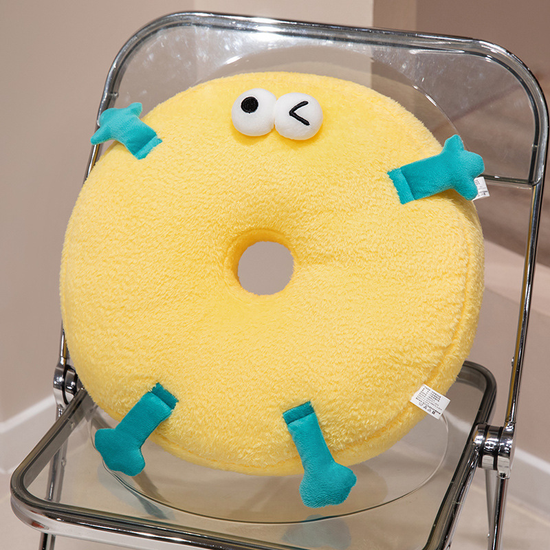 Cojín de dopamina, cojín de asiento cuadrado de ojos grandes, cojín de asiento de oficina, cojín de cojín redondo, cojín de cojín de cojín